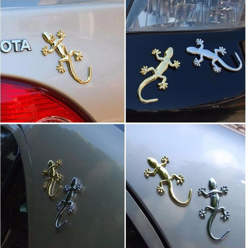 3d стикер для автомобиля gecko украшение из ПВХ Toyota Camry Corolla RAV4 Yaris high Lander/Land Cruiser/PRADO Vios