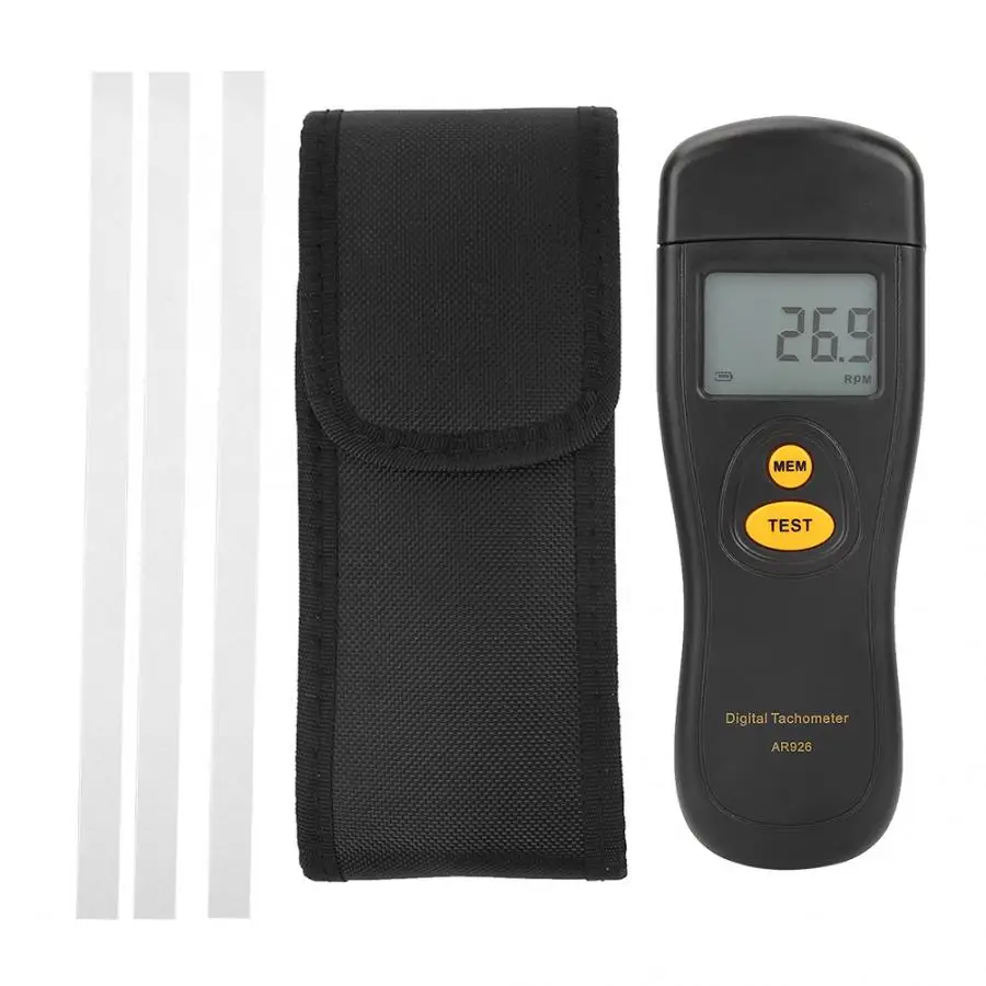 

Stroboscope SMART SENSOR AR926 No-contact Digital Rotational Meter Photo Tachometer ometer Wind Measurement
