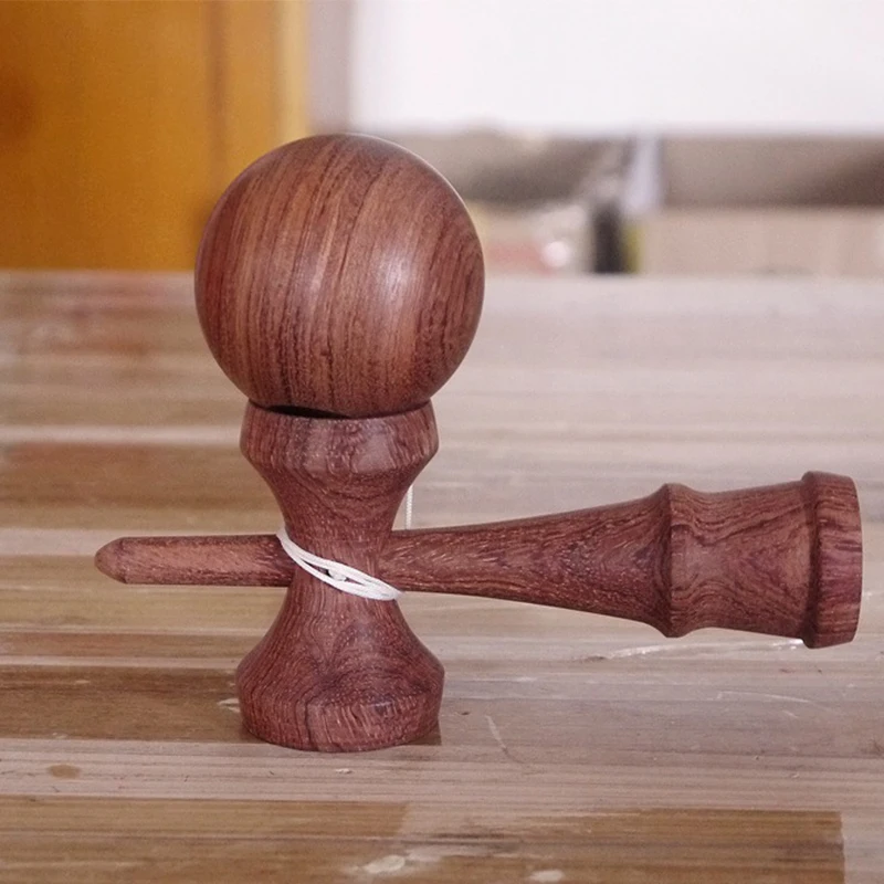 Kendama 18 см полная трещина PU краска деревянный шар Kendama умелое жонглирование мяч игра игрушка Спорт на открытом воздухе