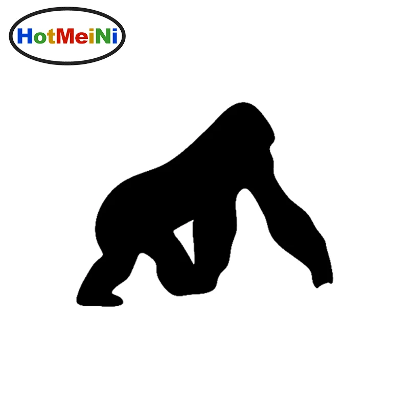 سيلفرباك hotmeini الغوريلا الفينيل صائق قرد كبير سيارة شاحنة suv النافذة الوفير ملصقا المحمول اللوحي حر s & h