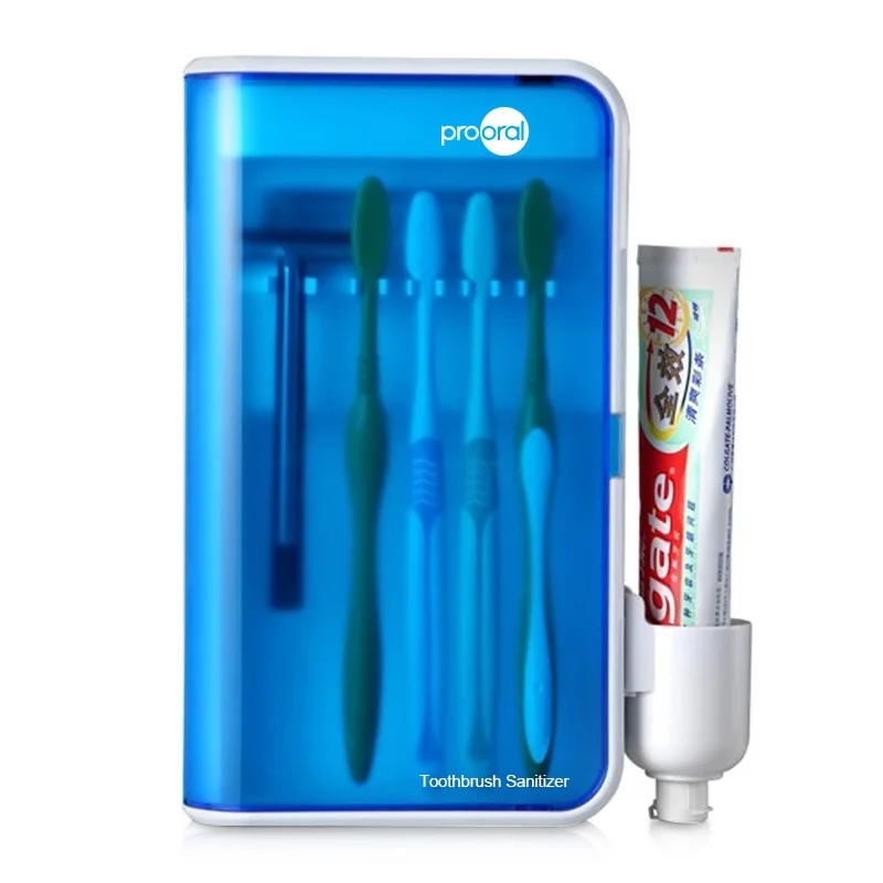 

Toothbrush Sterilizer UV Sanitizer Wall Mounted Toothbrush Holder Home Health Dental Care