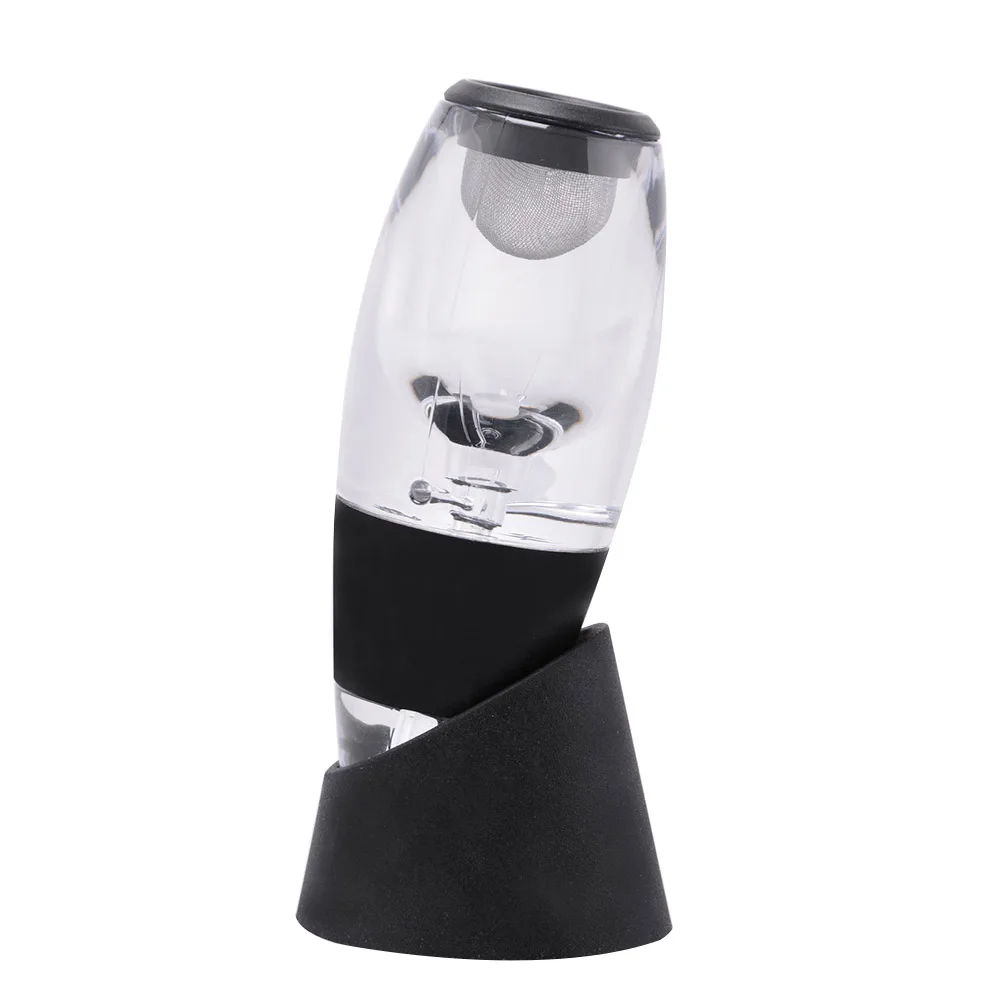 Wine Decanter Aerator Sediment Filter with Pouch Bar Tools Wine Hopper