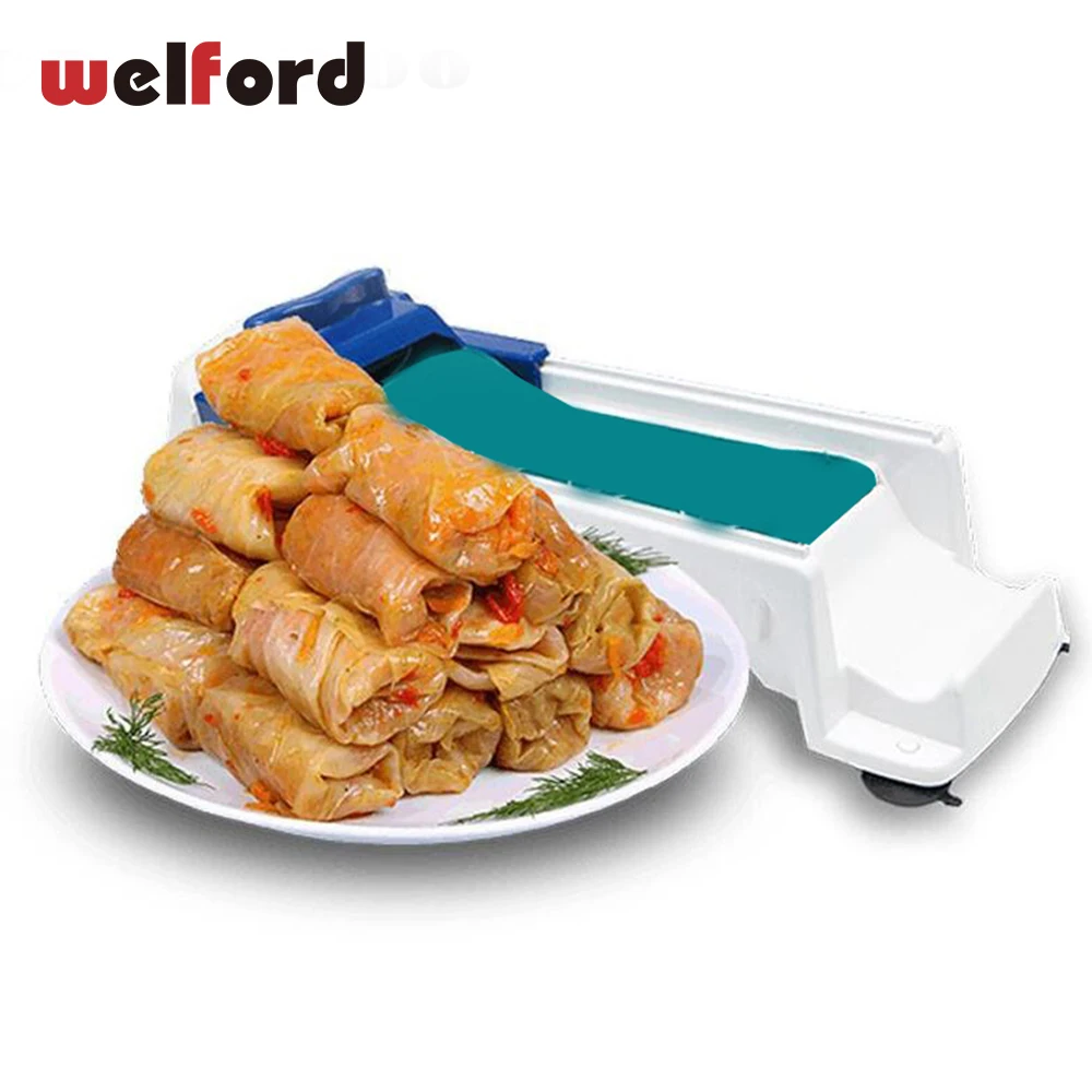

Welford New Sushi tools Vegetable Meat Rolling Tool Magic Roller Stuffed Garpe Cabbage Leave Grape Leaf Machine Moedor De Carne
