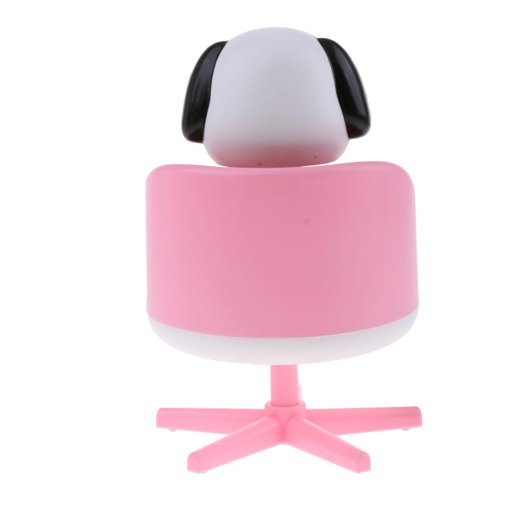 Adorable Plastic Solar Powered Toys Noding Head Figurine Model Home Car Ornament Panda Novelty Gag Toys for Kids Birthday Gift
