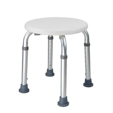 Baignoire réglable chaise de douche 8 hauteur banc tabouret siège avec semelle en caoutchouc antidérapant pour salle de bain