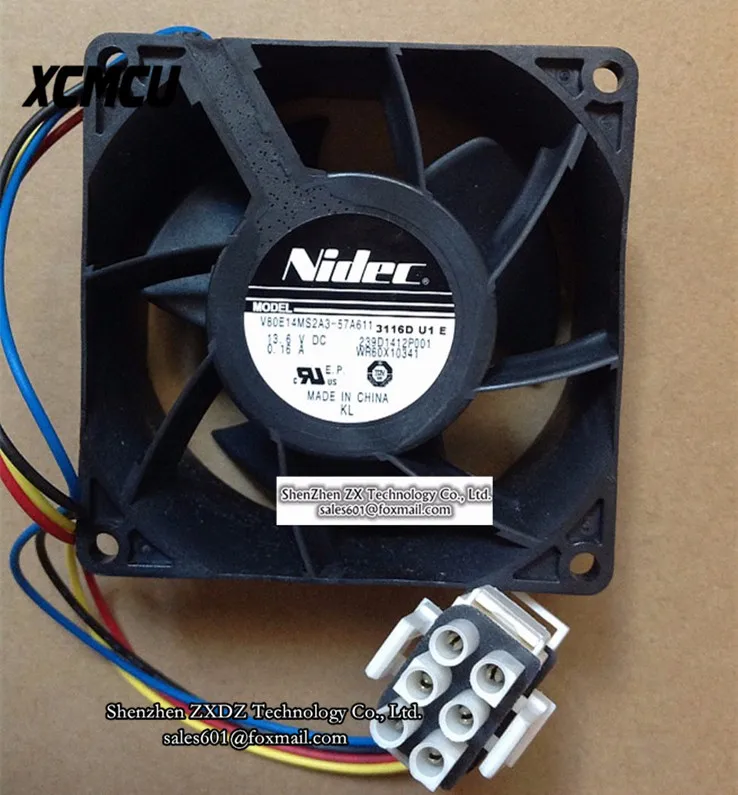 New and original cooling fan brushless motor fan V80E14MS2A3 57A611