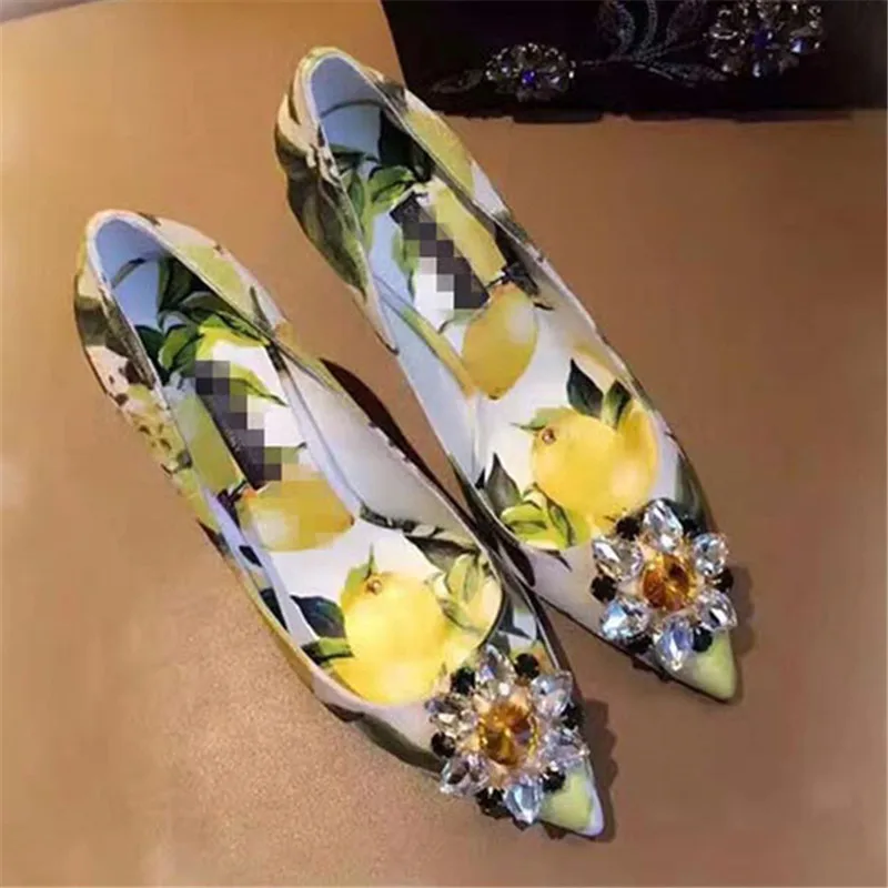 Mode as Cristal De Stillettos Pointu Hauts Mariage Strass Pompes Impression Partie Show Marque As Show Fleurs Glitter Bling Chaussures Femme Orteil Talons RA5FnSwq