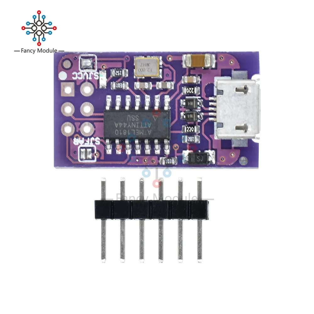 5 V микро-usb крошечный AVR ISP ATtiny44 USBTinyISP программатор для загрузчик ардуино