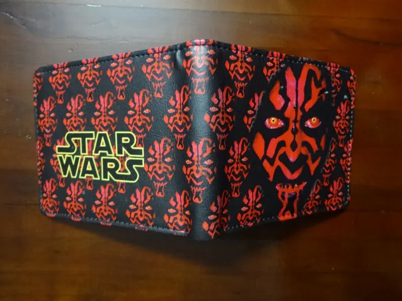 Star Wars Женские Кошельки Обувь для мальчиков gitls Короткие Кошелек bi-fold starwar фильм держателя карты доллар Сумки мультика кожа короткие женские Кошельки