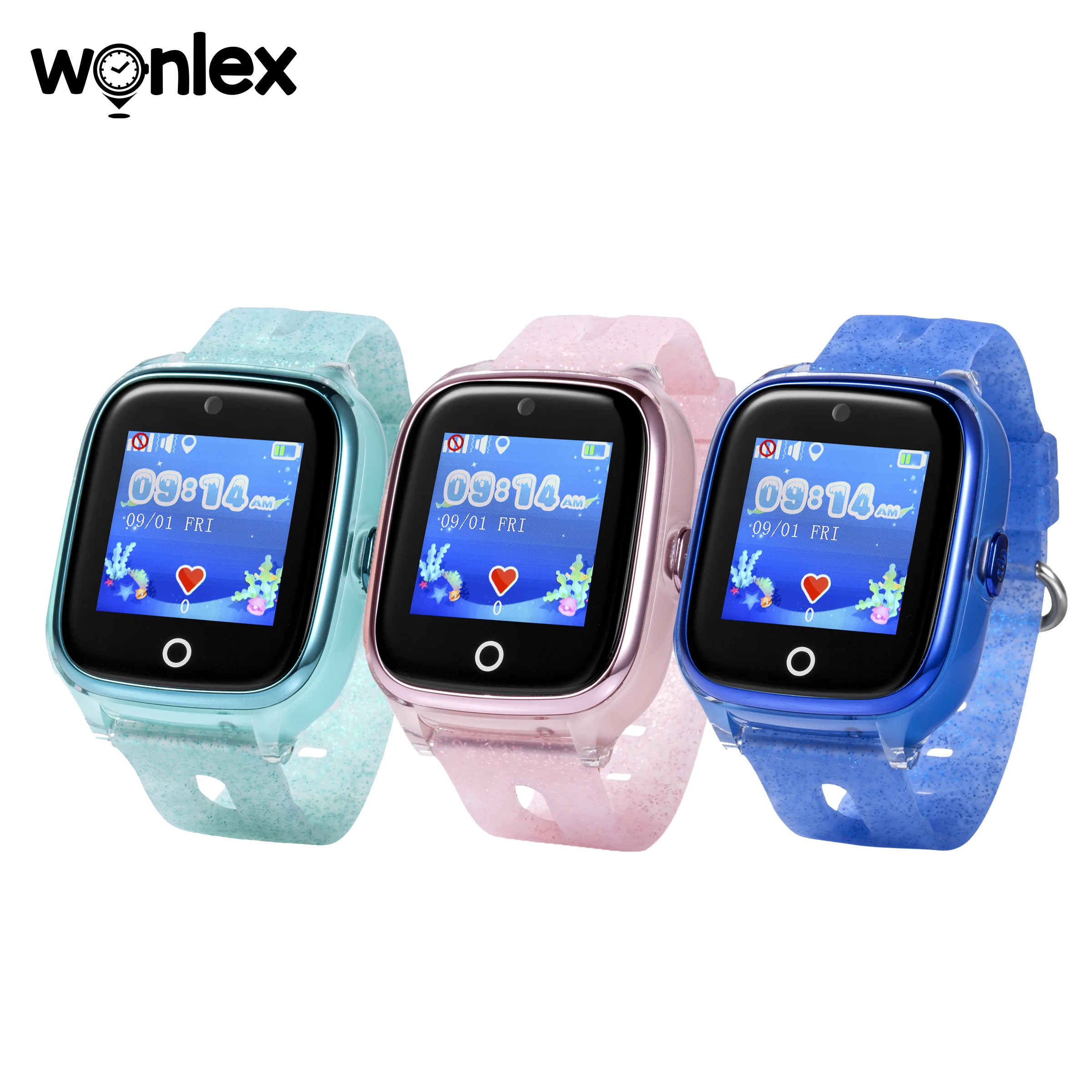 Умные часы Wonlex для детей GPS WiFi водонепроницаемые IP67 детские позиционирование SOS