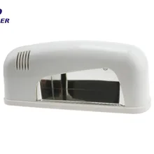 9 Вт светодиодные УФ-лампы для Гвозди Книги по искусству отверждения Гели для ногтей лак для ногтей сушилка LED Радуга ногтей лампы(цвет случайный