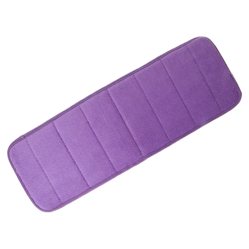 New Ultra Memory Cotton Keyboard Pad Soft Sweat-absorbent Anti-slip Wrist Elbow Mat Pad for Office Desktop Computer Table - Цвет: Фиолетовый