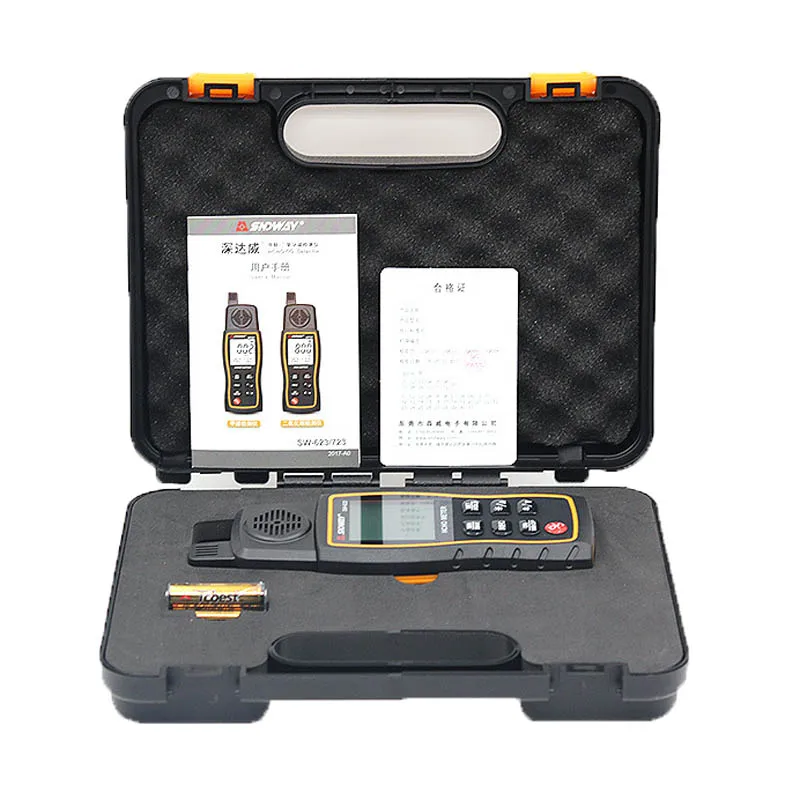  SNDWAY SW723 Portable Co2 ppm meters carbon dioxide detector Co2 air monitor multi gas analyzer 0-9