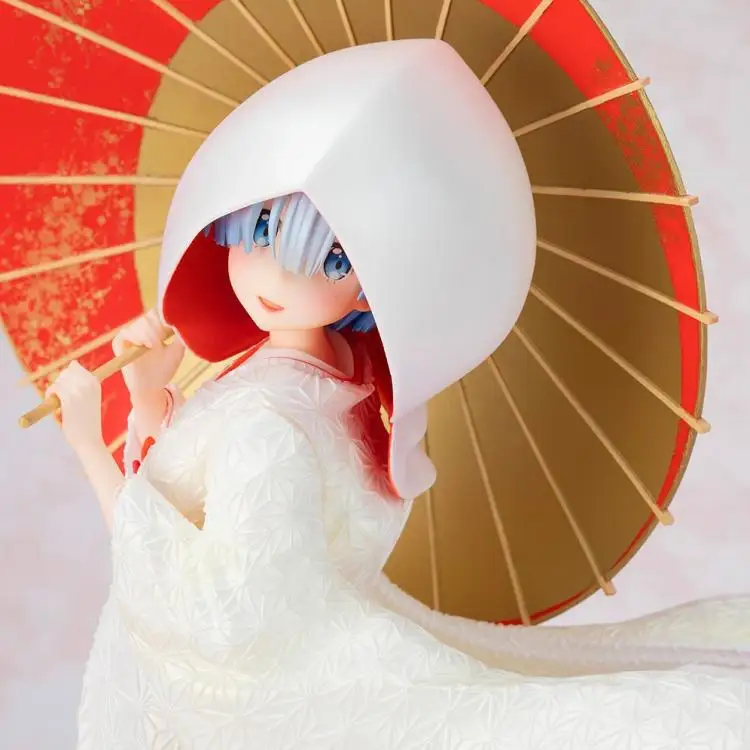 Аниме Re: жизнь в другом мире от Zero Rem Remu белое кимоно невесты Ver. Фигурка модель игрушки