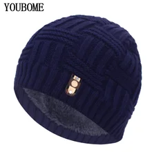 YOUBOME Winter Hat Men Skullies Beanies Knitted Hats For Men Women Mask Male Warm Soft Thick Bonnet Gorras Knit Beanie Hat Cap YOUBOME Winter Hat Men Skullies Beanies Knitted Hats For Men Women Mask Male Warm Soft Thick Bonnet Gorras Knit Beanie Hat Cap