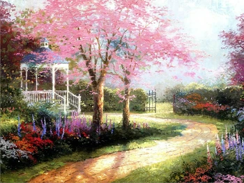 

Wall painting fantasy trail scenic Frameless Pictures Painting By Numbers DIY Digital Oil Painting On Canvas Home Decoration 272