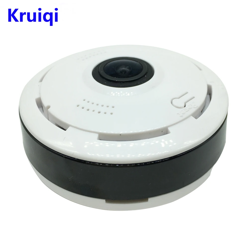 Kruiqi Мини wifi IP камера 1080P 360 градусов камера IP рыбий глаз панорамная 2 Мп wifi PTZ IP Cam беспроводная камера видеонаблюдения