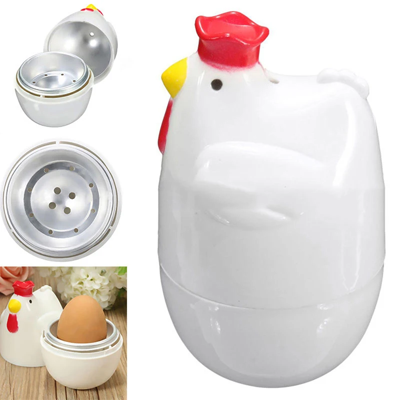 Курица форменный 1 яйцеварка Пароварка для яиц микроволновая печь для приготовления яиц Пособия по кулинарии инструмент Аксессуары для гаджетов для кухни инструменты