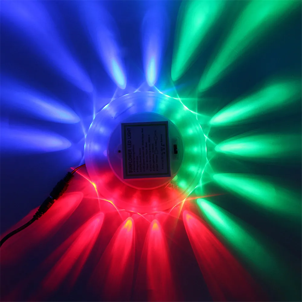

DC5V 8W UFO led stage light 48 Leds Colorful Auto Sound Activated USB powered Stage effect for KTV Bar DJ Club Disco Dancing