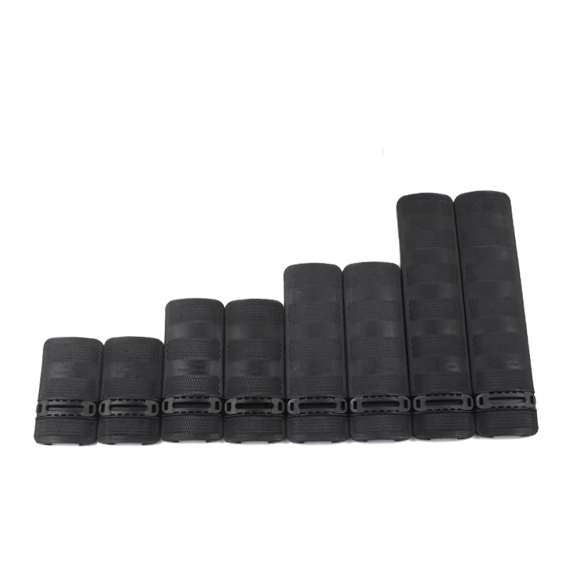8 قطعة/المجموعة التكتيكي تروي handguard عدم الانزلاق معركة الغلاف لوحة ل picatinny السكك الحديدية الأسود de fg