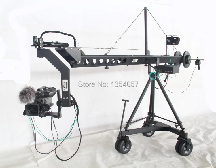 Broadcasting Camera DV jimmy JIB Craneสำหรับขายมอเตอร์ภาษาดัชคำหัวโหลด
