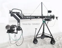 Broadcasting camera dv jimmy jib crane for sale with motorized dutch head loading 25kg Professional Jimmy Crane Jib
