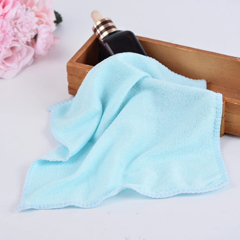 1 шт полиэфирные волокна полотенца для уборки плюшевая Микрофибра Стирка, сушка полотенца для мытья машины сильный толстый плюш 27 - Цвет: blue