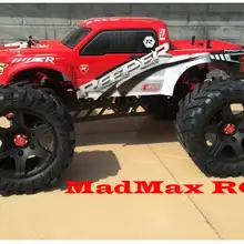 Комплект шин колеса+ удлиненный адаптер 24 мм для CEN RACING CEN REEPER monster truck 1/7 масштаб
