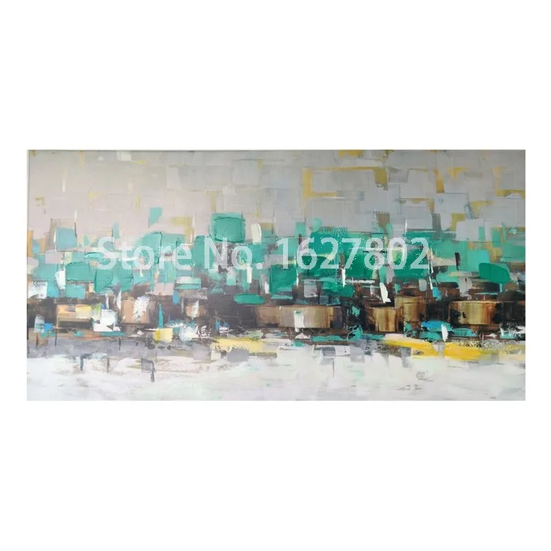 Abstract Hand Painted Oil Paintings on Canvas Prints Modern Wall Art