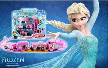 Hot Sale Small train set child puzzle electric rail cars boy combination toy model 1 3