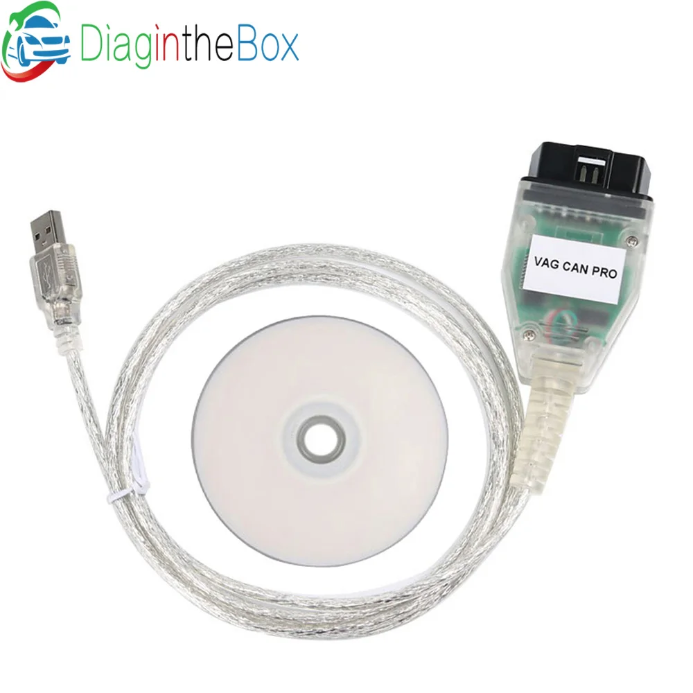 V5.5.1 с FTDI FT245RL для AUDI Для VW VAG CAN PRO Кабель + ATMEGA162 чип OBD2 Диагностический кабель без