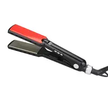 Профессиональный Выпрямитель для волос Анион функция быстрого горячего инфракрасного выпрямления волос Утюг светодиодный дисплей парикмахерские инструменты для укладки
