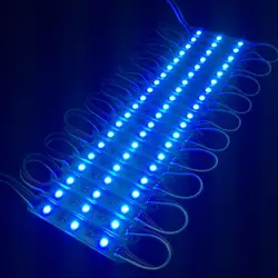 Голубой цвет 1000 шт. супер яркий 5050 большой чип Светодиодные модули billboard Освещение светодиодные лампы украшения Светодиодные ленты