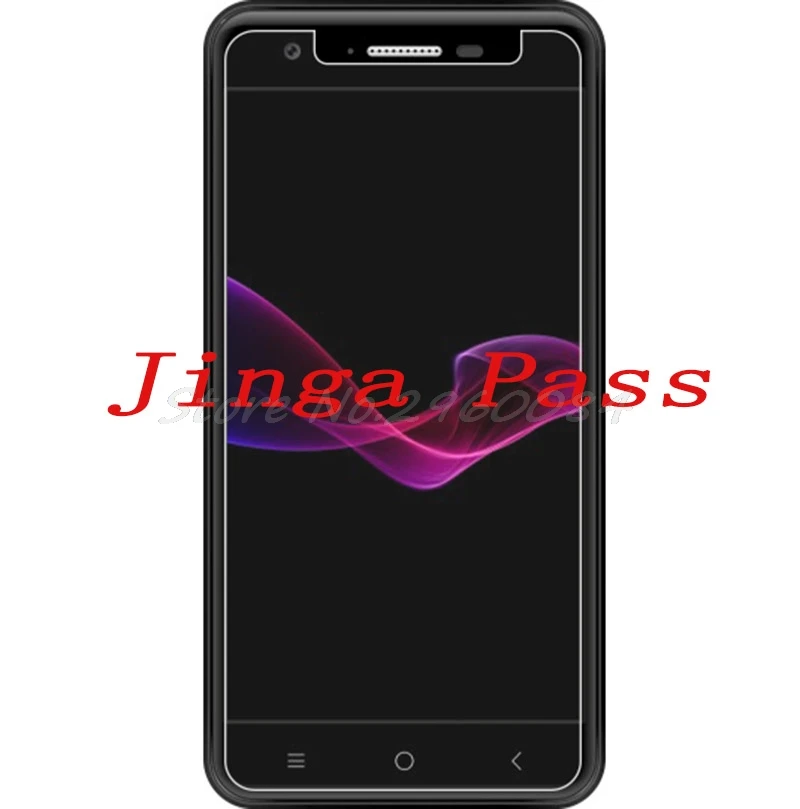 

2PCS NEW Screen Protector mobile phone For Jinga Pass 9H Tempered Glass Film Protective Screen Cover