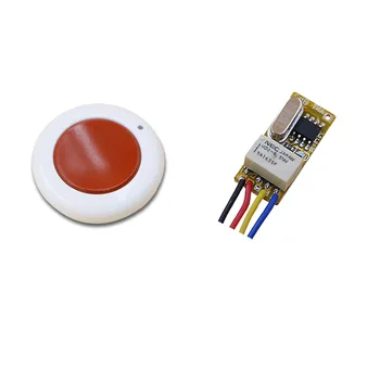 

DC 3.5v-12v Wireless Remote Control Switch Micro Remote Switch Radio Controlled ON/OFF Micro Relay Receiver New Transmitter