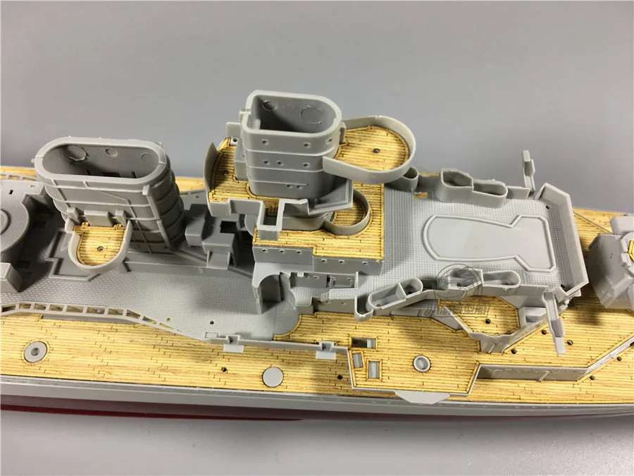 1/350 весы деревянный колоды для Трубач 05313 Пособия по немецкому языку Cruiser Prinz Eugen 1945