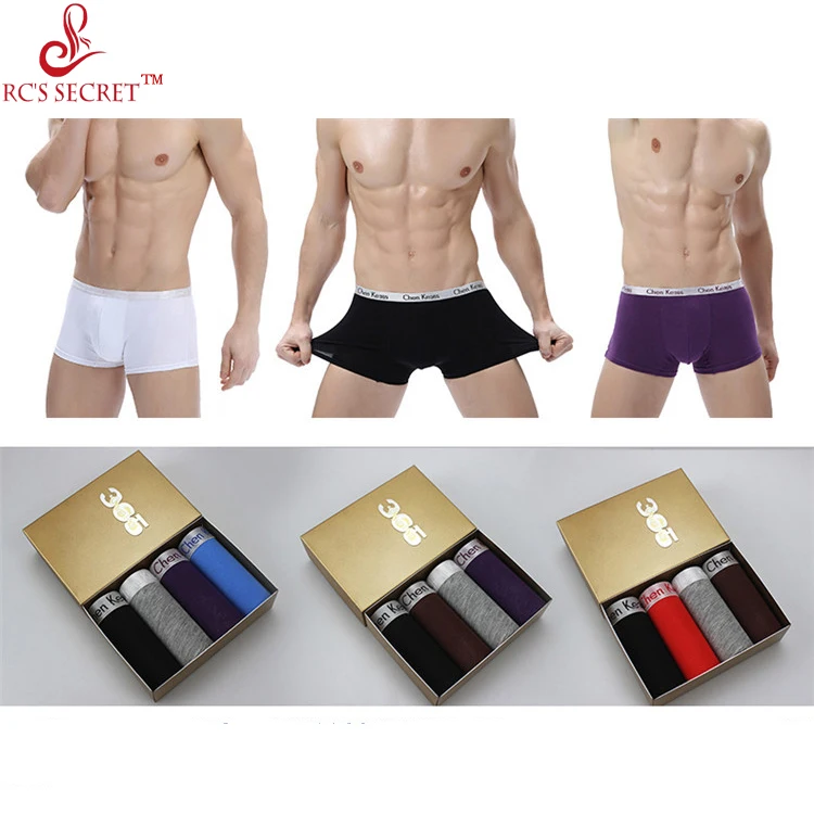 RC'S SECRET Underwear Men Brand Famous Underwear Men Sexy Cotton