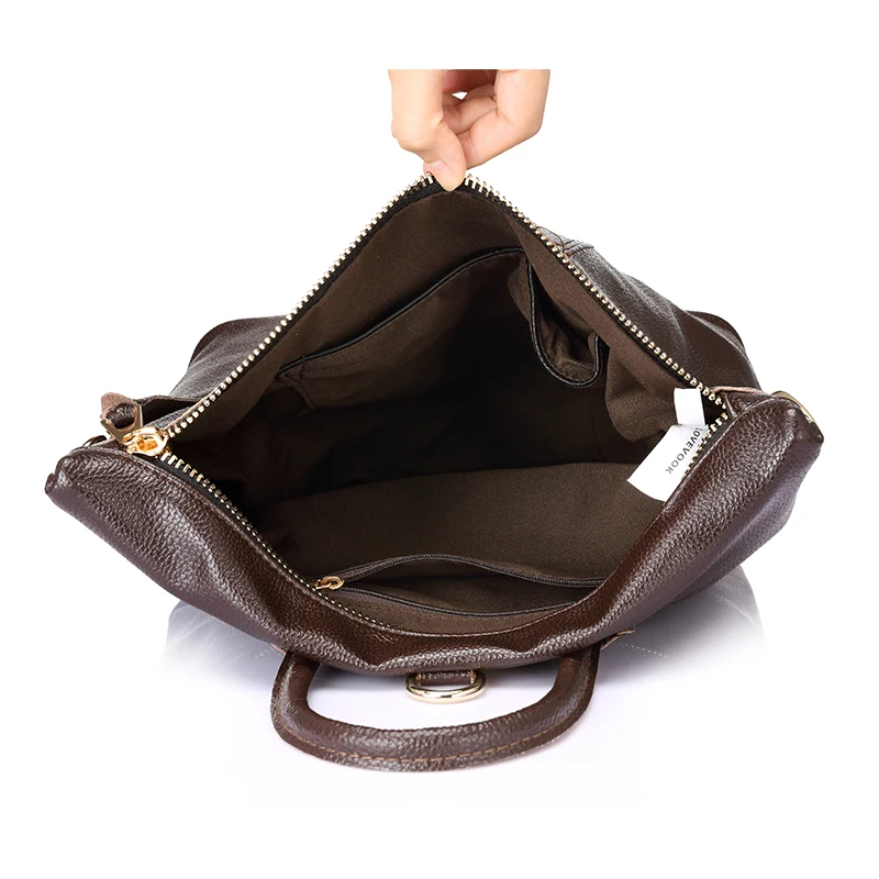LOVEVOOK женский рюкзак из натуральной кожи, школьные сумки, женские сумки через плечо, женские ручные сумки, кожаные рюкзаки для девочек