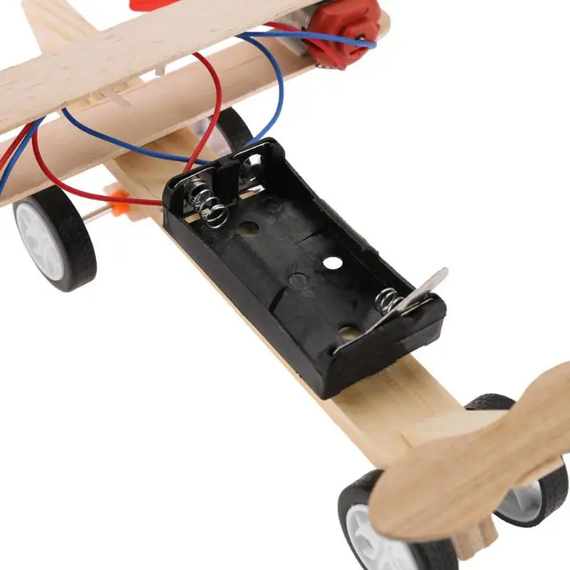 Двойные лезвия Электрический катание самолет комплект игрушечный самолет DIY модель для научный обучающий обучения