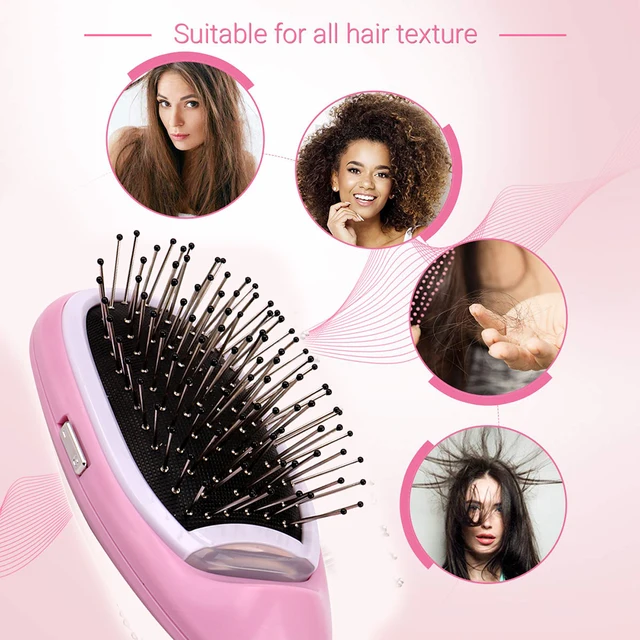 Portable Electric Styling Hairbrush  4