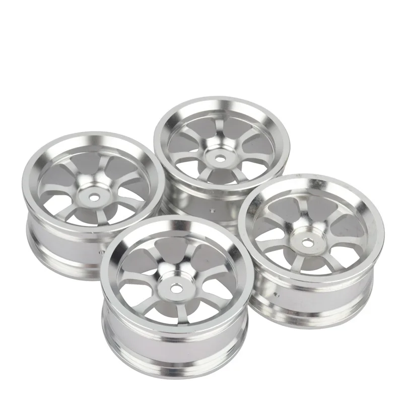 110 New Arrival 2019 Alloy Wheels for Car 12mm Universal Allen Screw Hole 4pcs Blue Silver Purple Color RC car parts Dropship (4)