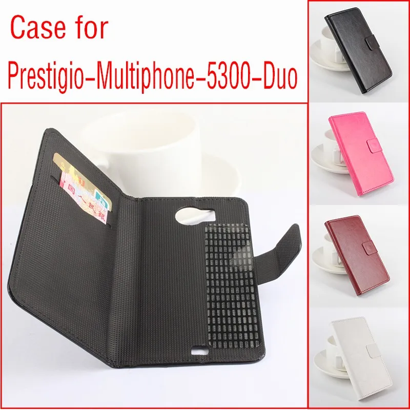 Телефон Чехол Для PRESTIGIO MULTIPHONE 5300 DUO Мода Новые ИСКУССТВЕННАЯ Кожа бумажник С