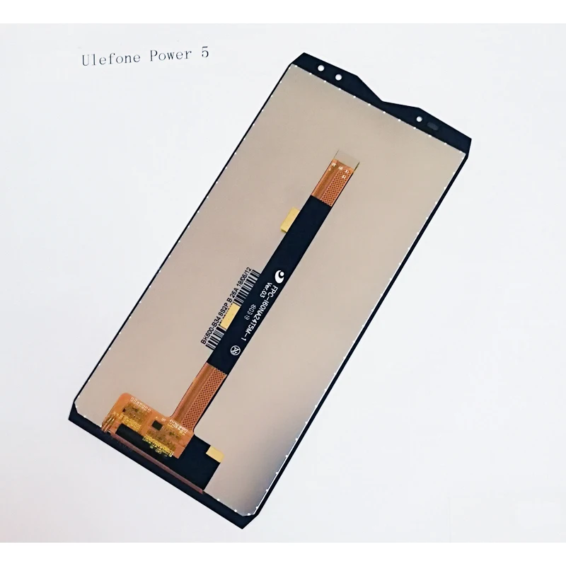 6 0 дюймовый для 100% оригинального Ulefone Power 5 ЖК дисплей + кодирующий преобразователь