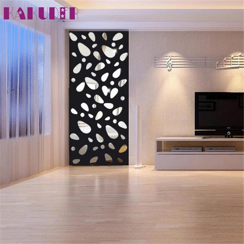 

Zero 12Pcs 3D Mirror Vinyl Removable Wall Sticker Decal Home Decor Art DIY