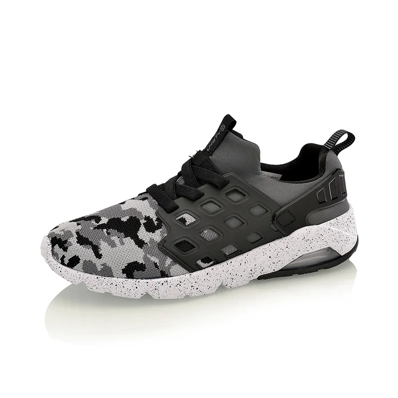 Cena (Wyprzedaż) li ning mężczyźni Bubble Ace Lifestyle buty MONO przędza poduszka powietrzna oddychająca podszewka trampki buty sportowe AGLM019 YXB077