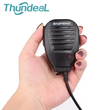 ThundeaL Портативный радио Ручной Динамик микрофон UV5R PTT MIC аксессуары для портативной рации Baofeng UV-5R BF-888S микрофон