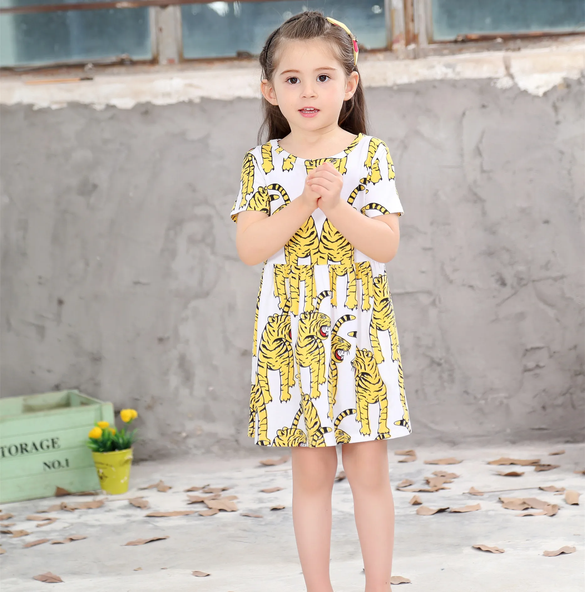

Fashion Kids Dresses For Girls Clothing Girls Dress Roupas Infantis Menina Dress Elegant Vestido