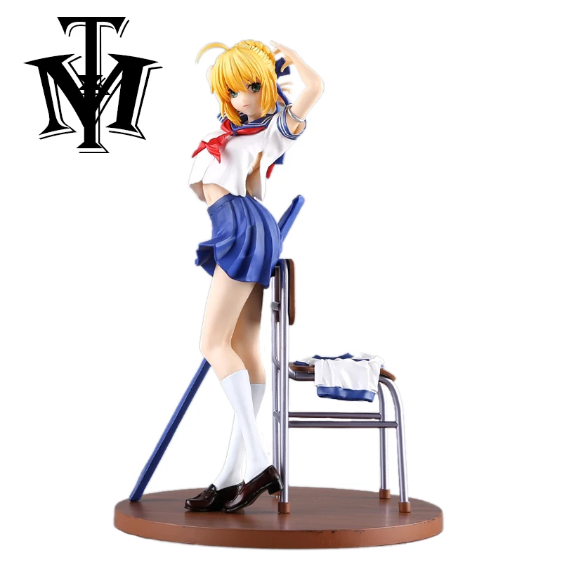 Аниме Fate/stay night Arturia Pendragon Матросская одежда Sabar ПВХ сексуальная съемная фигурка