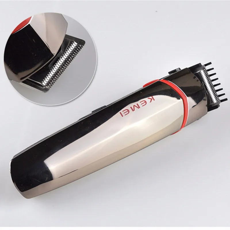 KEMEI 3 в 1 Профессиональная высокоточная машинка для стрижки волос Бритва для волос в носу триммер для бороды maquina de cortar o cabelo KM-530A