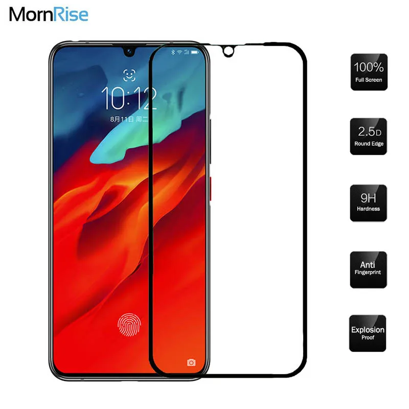 

2PC Full Cover Toughened Tempered Glass For Lenovo Z6 Pro Glass Screen Protector Film For Lenovo Z6 lite Protective Glass Guard